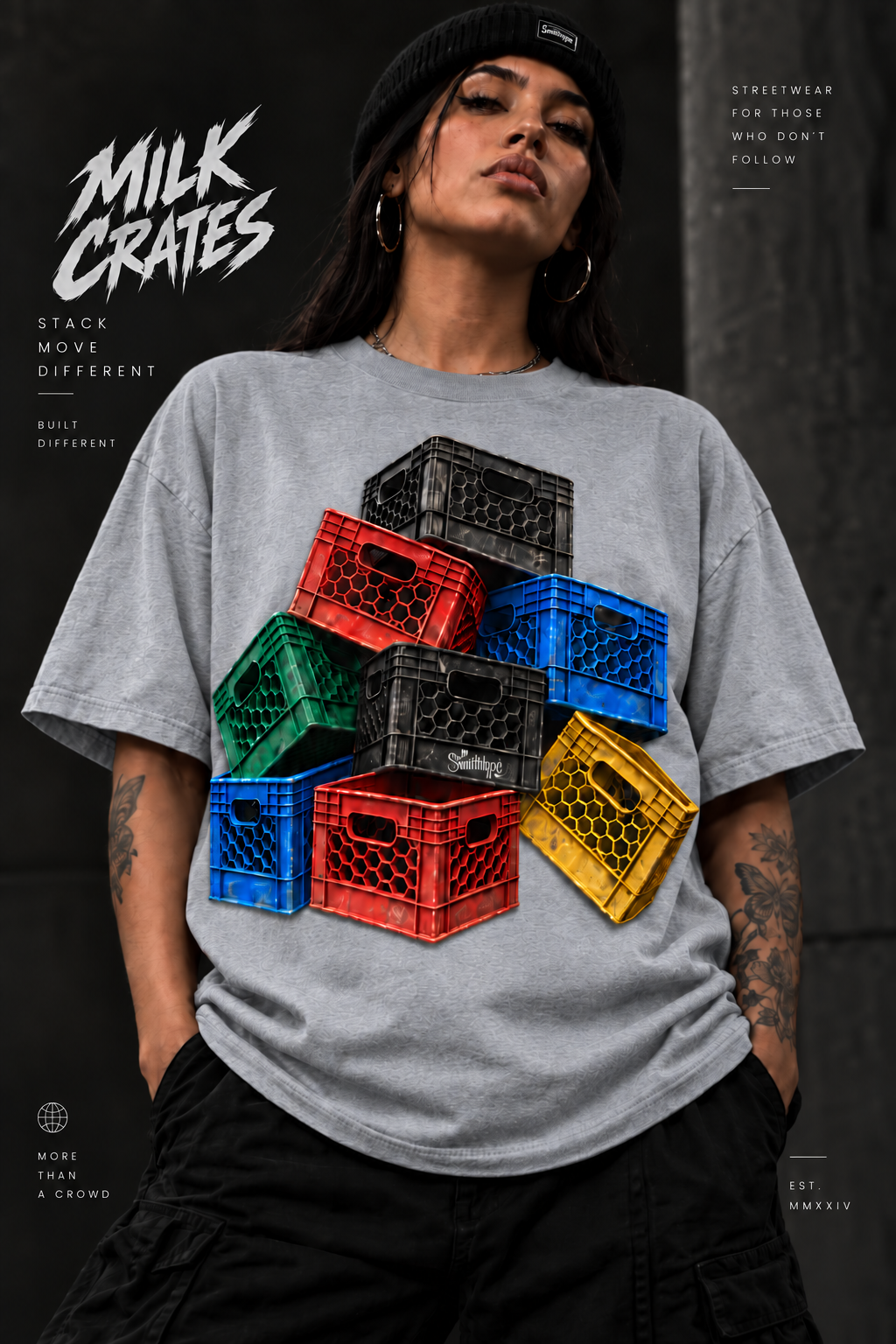MILK CRATES