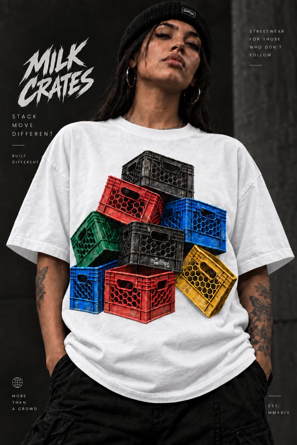 MILK CRATES
